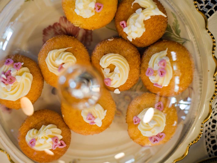 Kaffeetied Kuchen Vielfalt